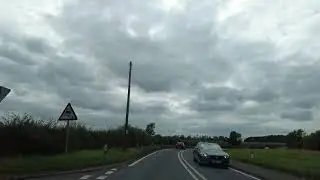Driving On The A422 & A44 From Flyford Flavell To Spetchley, Worcester, England 4th August 2023