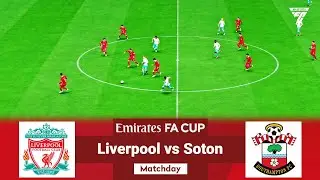 Liverpool vs Southampton Emirates FA Cup 5th Round FC 24
