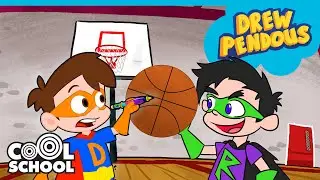 Super Drew Pendous AND THE BASKETBALL BATTLE!! ️🏀🏅 LET THE GAMES BEGIN!!! | Cartoons for Kids