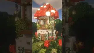 Minecraft | Mushroom House #minecraft #minecrafthouse #minecraftbuilding #tutorial #mushroom