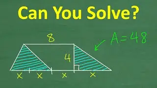 Can You Solve This Tricky Shaded Region Problem in a Trapezoid?