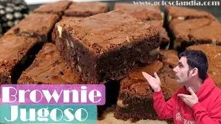 BROWNIE JUGOSO y PERFECTO 😍🍫😋, PASTEL FÁCIL y RÁPIDO Receta # 439