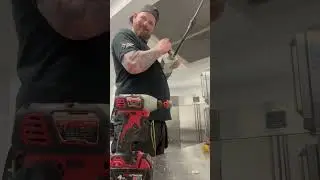 Working on your own can be annoying and lonely #electrician #electricalwork #lonely #viral #diy 