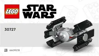 LEGO 30727 Instructions | Star Wars | TIE Advanced | Episode IV: A New Hope | Polybags