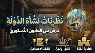 شرح درس نظريات  نشأة الدولة في مقياس القانون الدستوري 
