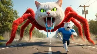 The Kittens Adventure on the Enchanted Bus #ai#aicat#story#catshorts