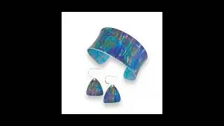 From painted sheet aluminium to bangles and earrings