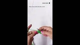 How to Crochet Rose Gajra / Easy Tutorial