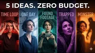 5 Creative Short Film Ideas on a Low Budget (Secret Filmmaking Hack Inside!)#lowbudgetfilmmaking