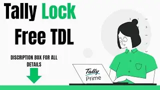 Tally TDL 11: Tally Lock System | Secure Your Tally with Free Lock TDL
