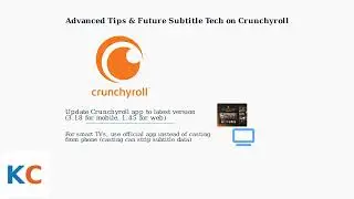 Как исправить неработающие субтитры Crunchyroll &mdash; настройки CC, язык и советы по воспроизведению