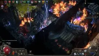 Path of Exile 2 SSF Wolf Druid 70 room temple run. Tank everything :)