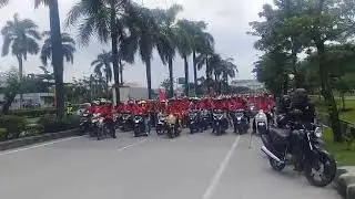 Demo di kawasan kiic karawang