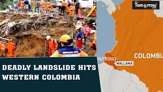 Deadly landslide hits western Colombia