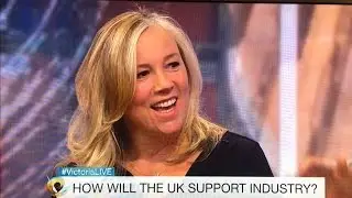 Kate Hills from Make it British talking about the Industrial Strategy on BBC2