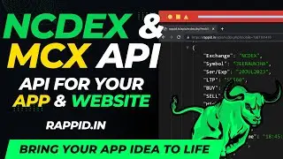 NCDEX and MCX Rates API | Commodity Live Ncdex & MCX Rate Api | Apis for App & Website | Rappid