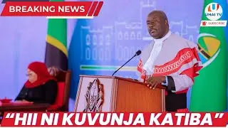 MBELE YA RAIS SAMIA JAJI MKUU AVUNJA UKIMYA - 