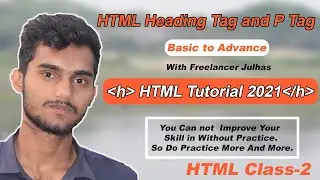 html heading tag and p tag in bangla 2021