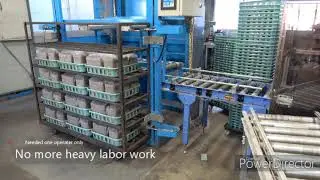 Automatic shelving machine