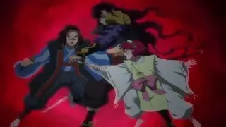 Hanyo No Yashahime: Sengoku Otogizoushi - Rion y Riku se enfrentan a Kirinmaru