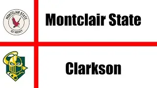 Montclair State University Men's Ice Hockey vs. Clarkson