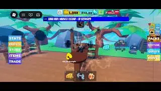 Luna Hub (most useful functions), Muscle Legends (Roblox)!
