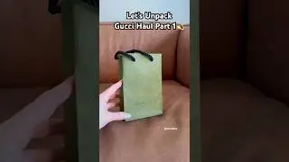 GUCCI Beauty Haul Silk Priming Serum & Mirror Unboxing ✨#шортс #красота #макияж