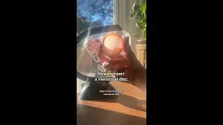Как вставить менструальный диск