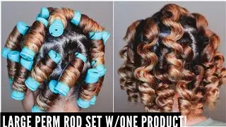 GIVEAWAY!(CLOSED) | Large Perm Rod Set | Wet Natural Hair | Briogeo