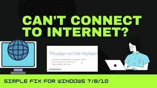 How to FIX Internet Issues? ||  Simple command to fix