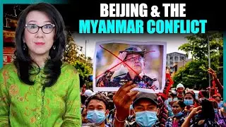 What does Beijing want to achieve from the Myanmar conflict?