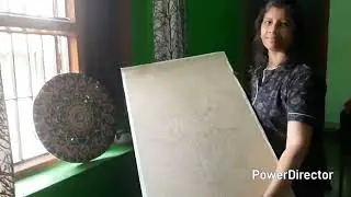 🙏Part 1 Ganesha lippan Mirror Art🙏 wait for next part 💥step wise tutorial#lippanartwork # mirror