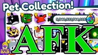 How to AFK Grind ✨ Pet Collection & Rainbow Coins in Pet Simulator X ✨