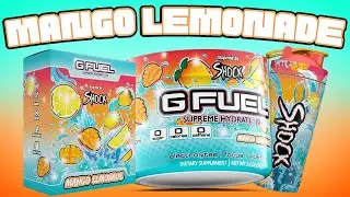 SHOCK'S MANGO LEMONADE HYDRATION! - GFUEL REVIEW!