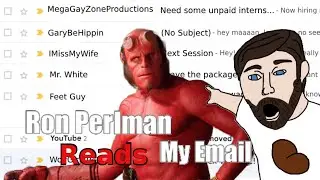 Ron Peralman Checks My Email...