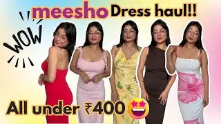 *HUGE* MEESHO VIRAL DRESSES HAUL! 💕 | summer Dresses 