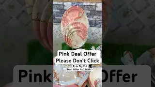 Pink Dinner Set | Melamine Dinner Set | Melamine Double Glazed #dinnerware #HafsaStore #tableware