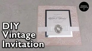 Vintage lace Wedding Invitation | DIY Wedding Invitations, Eternal Stationery