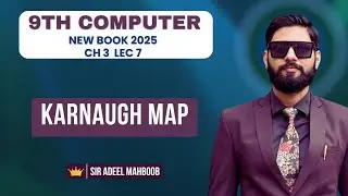 Karnaugh map | K map | 9th computer new book 2024