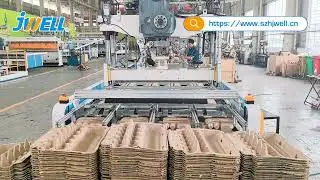 #JWELL #PULPMOLDING #hotpress #edgetrimming #foodcontainer #industrypackage #eggtray