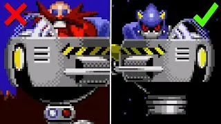 Metal Sonic Over Eggman ~ Sonic 1 mods ~ Gameplay