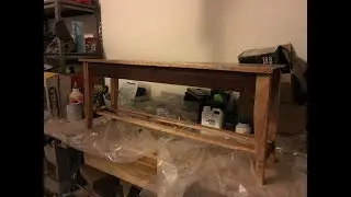 Restoring Talitha Ep. 35 - In the Workshop: Hallway Bench from Pallet Wood