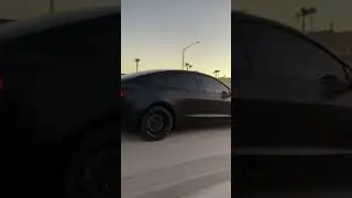 Would you wrap your Tesla Model 3 in Matte Black
