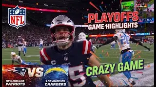New England Patriots vs Los Angeles Chargers FULL Highlights | NFL Wild Card Playoffs 2026