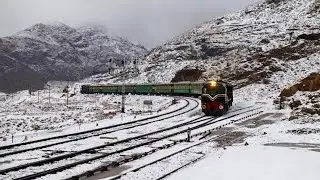 Bolan Mail Train From Quetta Railway Station To Spezand Railway Station || Pakistan Railways