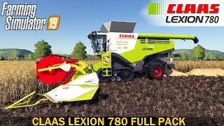 Farming Simulator 19 CLAAS LEXION 780 FULL PACK
