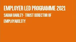 Employer Led Programme Presentation