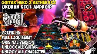 Main Game Legend PS2 Guitar Hero 2 AetherSX2 Ukuran Kecil + SaveData Tamat