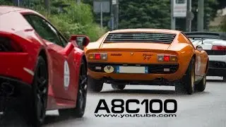 EPIC Supercar Parade - Ferrari, Lamborghini, McLaren, Porsche Sound!