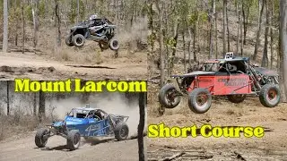 Off Road Racing With Jumps - Mount Larcom Short Course.
